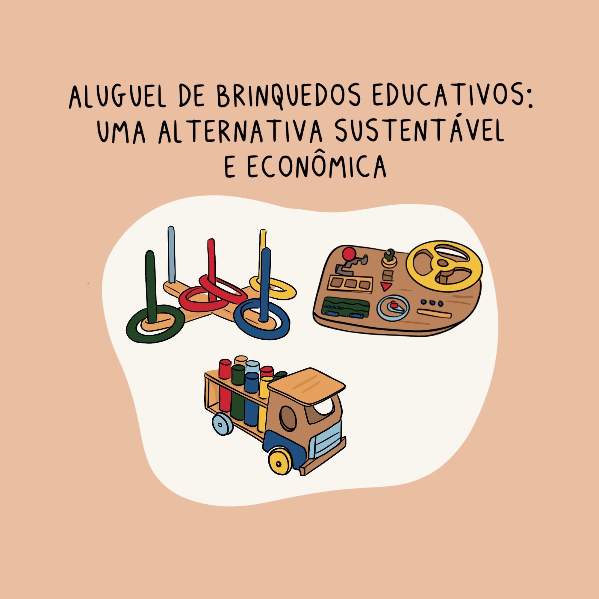 Aluguel de brinquedos educativos: uma alternativa sustentável e econômica - Studio Pipoca