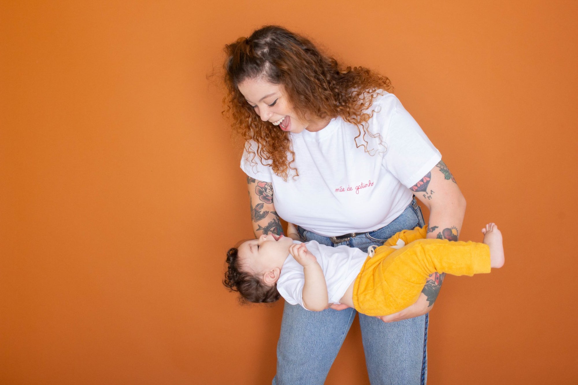 Gabriella, mãe do Otto 8 meses. - Studio Pipoca