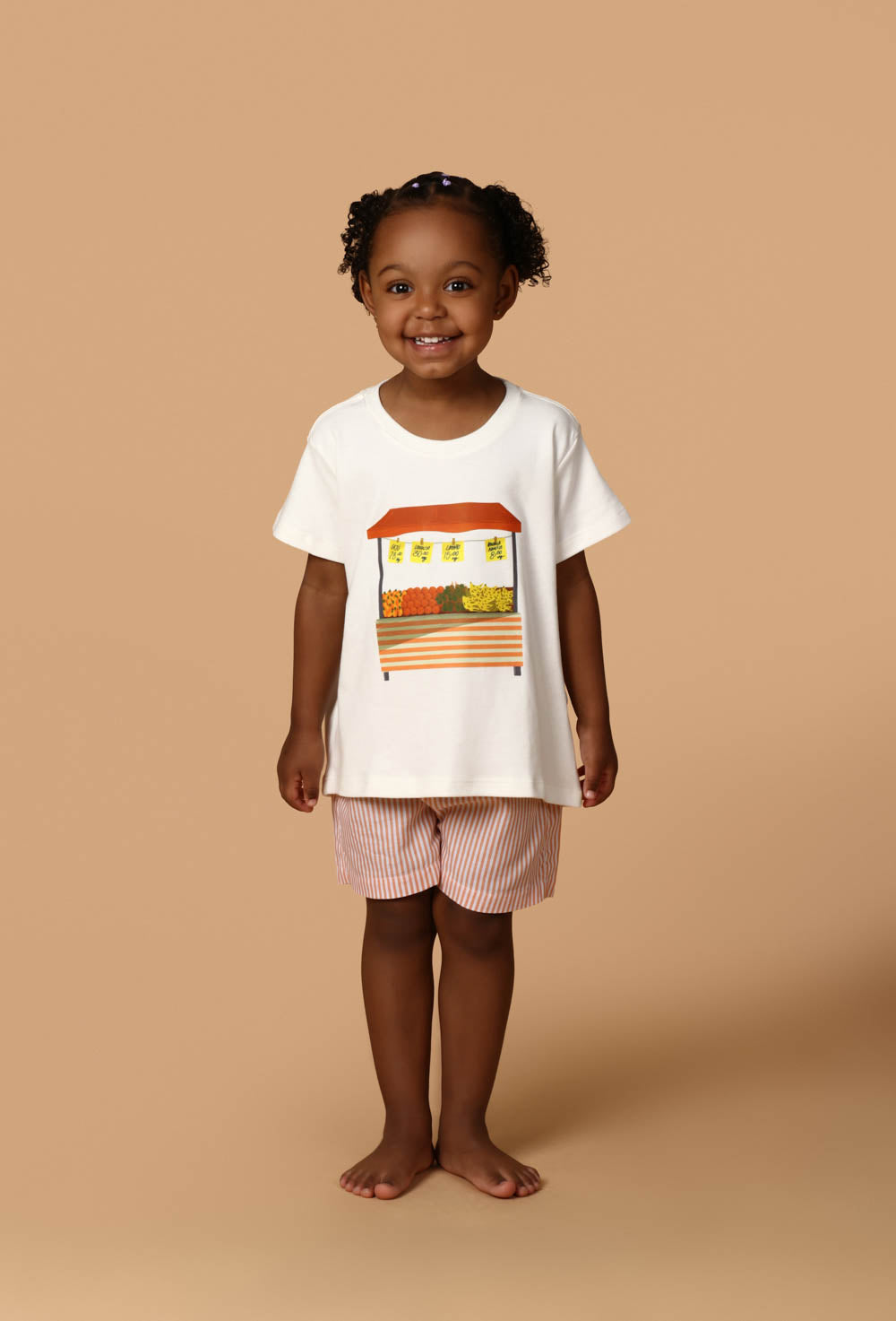 Conjunto Infantil Barraca de Frutas Laranja