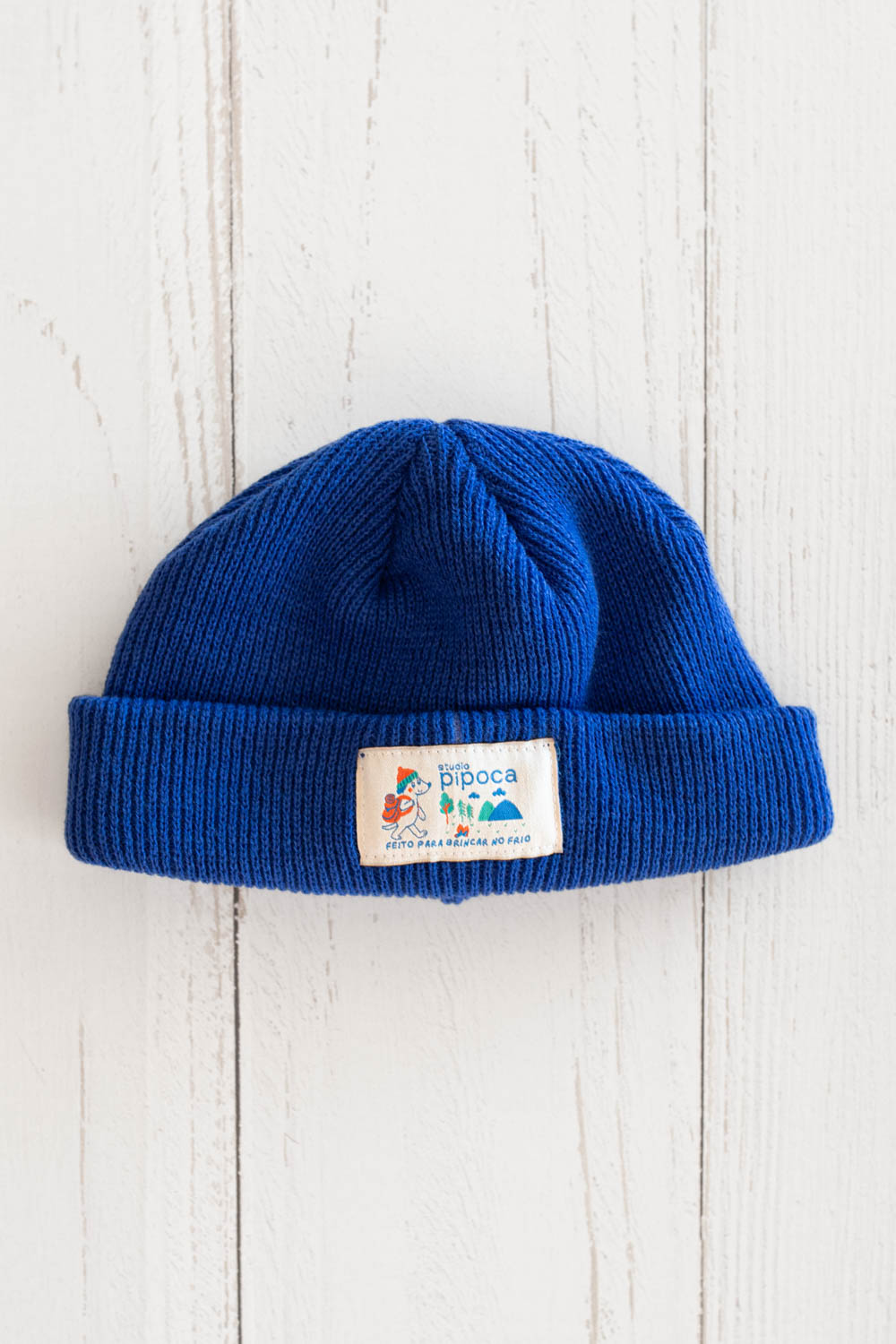 Gorro Marinheiro Bebê Azul