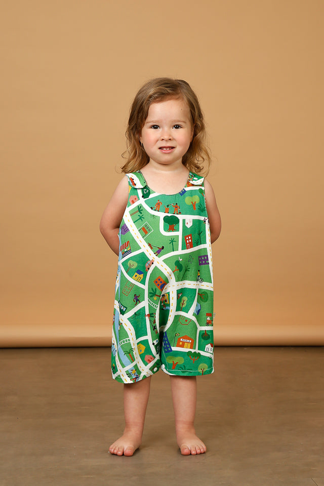 Jardineira Bebê Là Na Minha Cidade