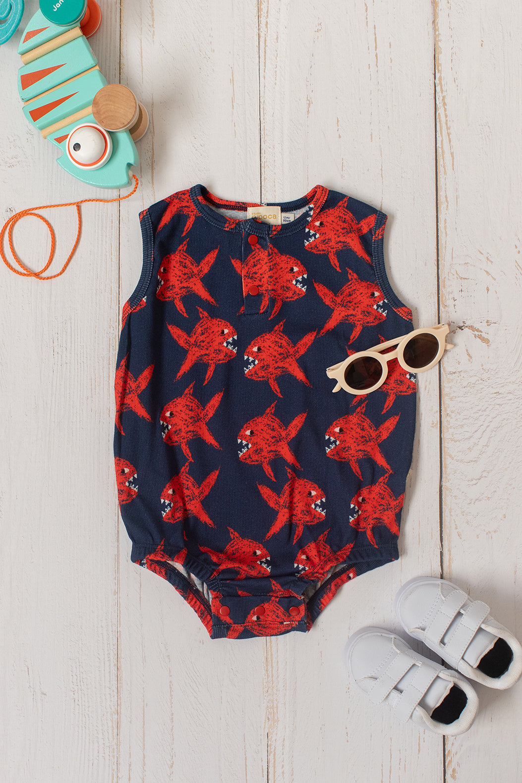 Macaquinho Bebê Segunda Chance Piranhas