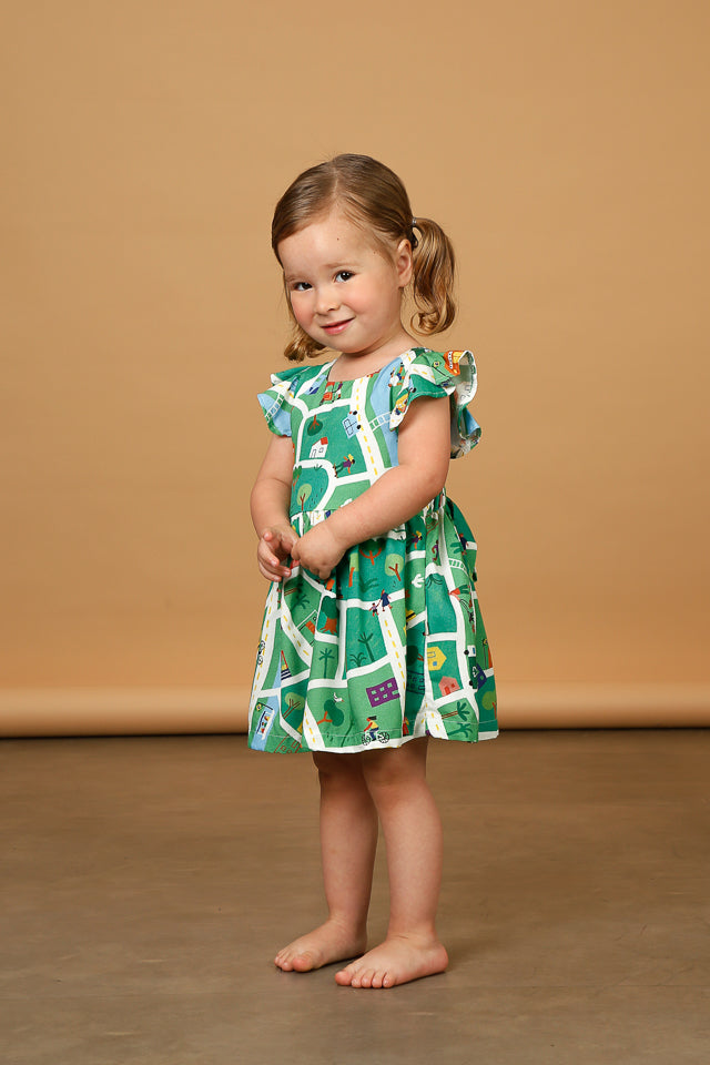 Vestido Bebê Là Na Minha Cidade