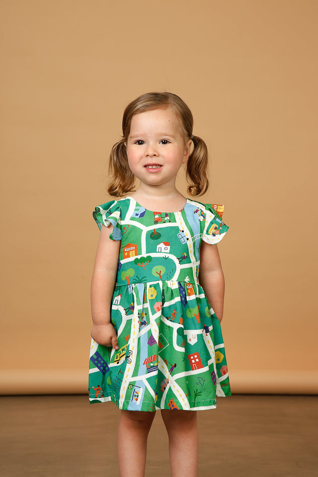 Vestido Bebê Là Na Minha Cidade