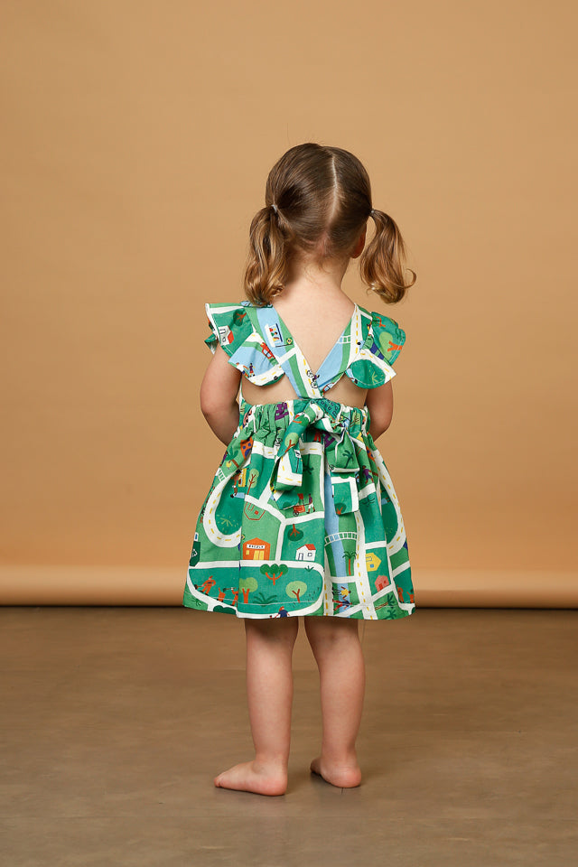 Vestido Bebê Là Na Minha Cidade