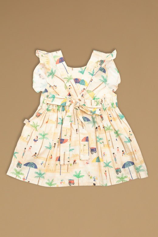 Vestido Bebê Praia no Rio Vestido Studio Pipoca