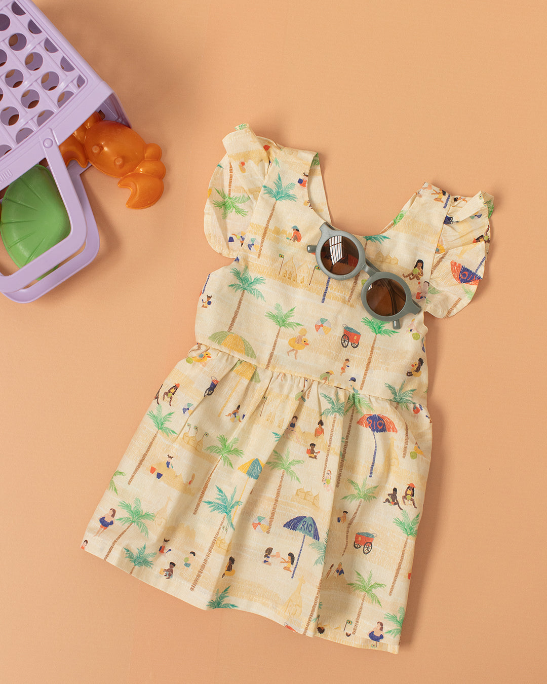 Vestido Infantil Praia no Rio