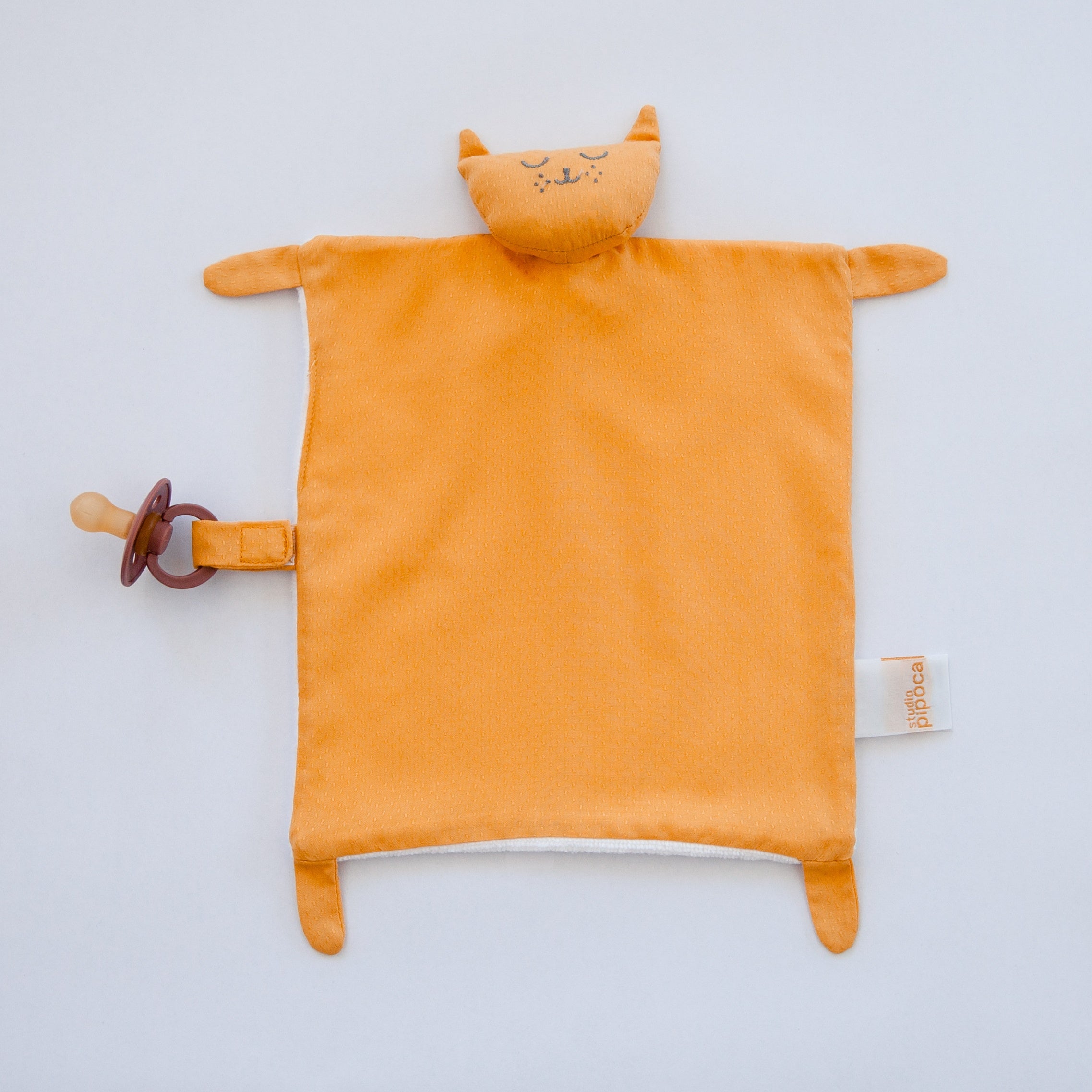 Naninha com Cabeça de Gatinho Mostarda