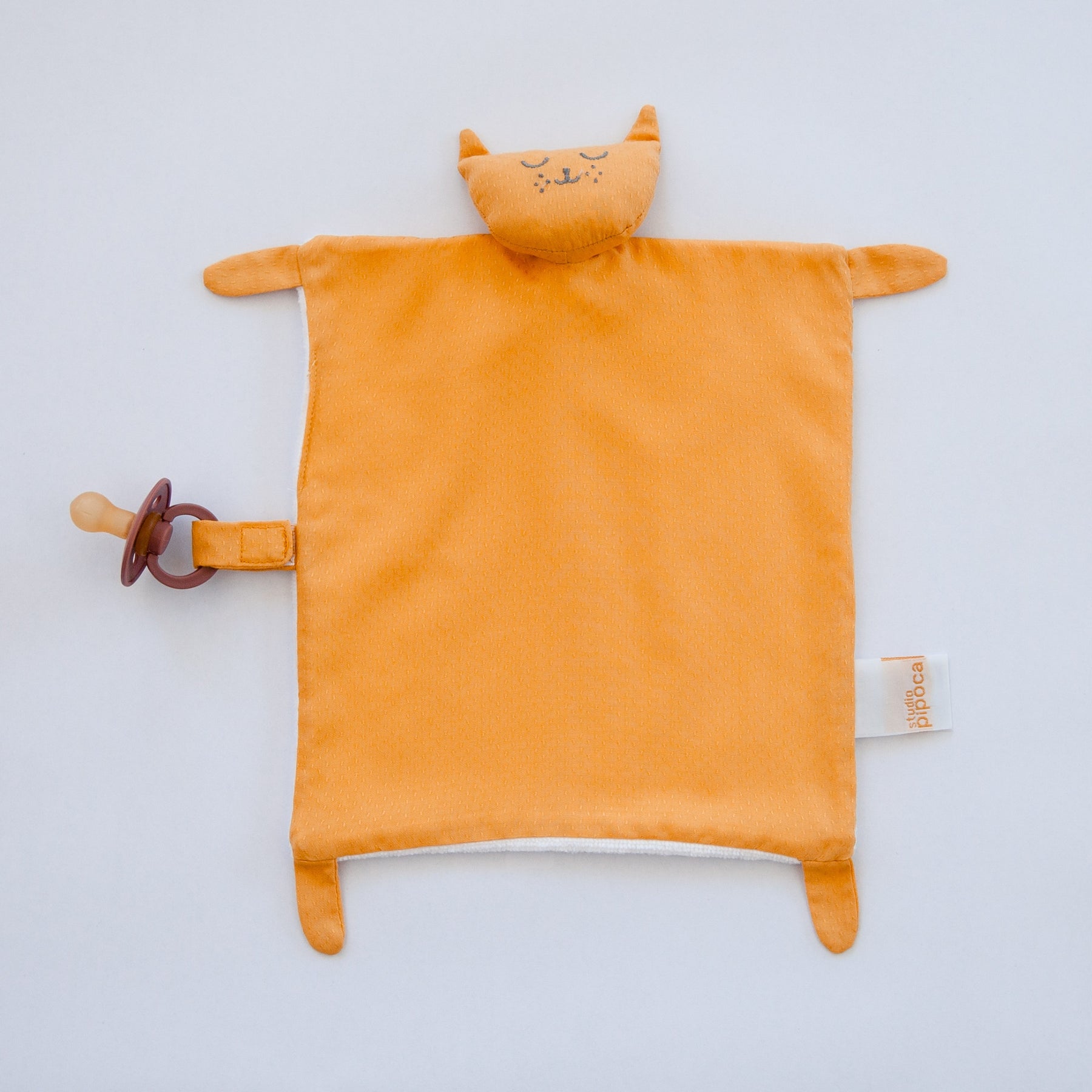 Naninha com Cabeça de Gatinho Mostarda