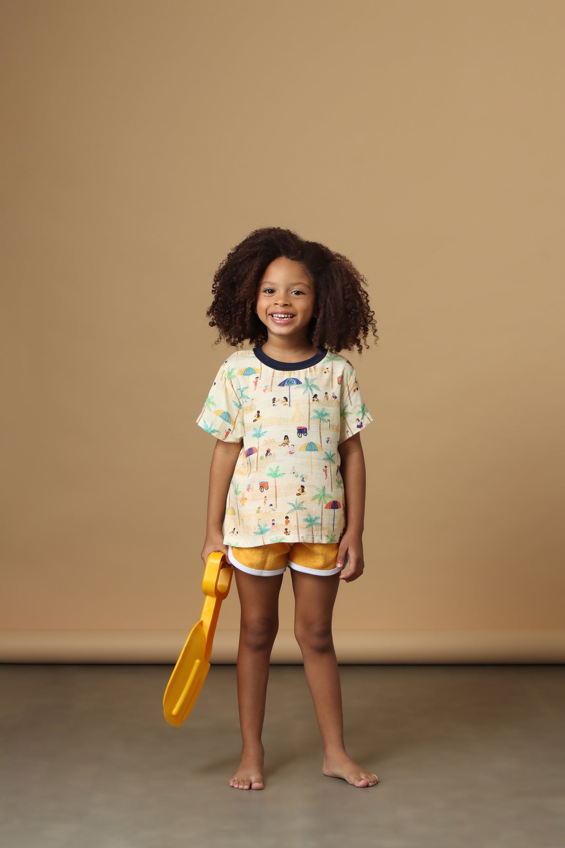 Camiseta Infantil Praia no Rio Camiseta Studio Pipoca