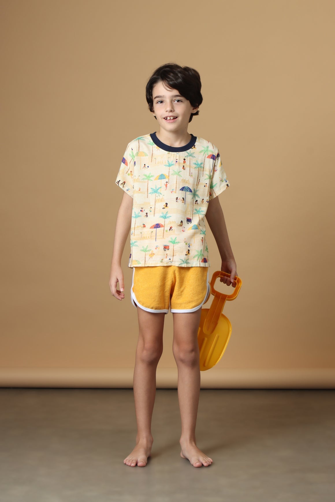 Camiseta Infantil Praia no Rio Camiseta Studio Pipoca