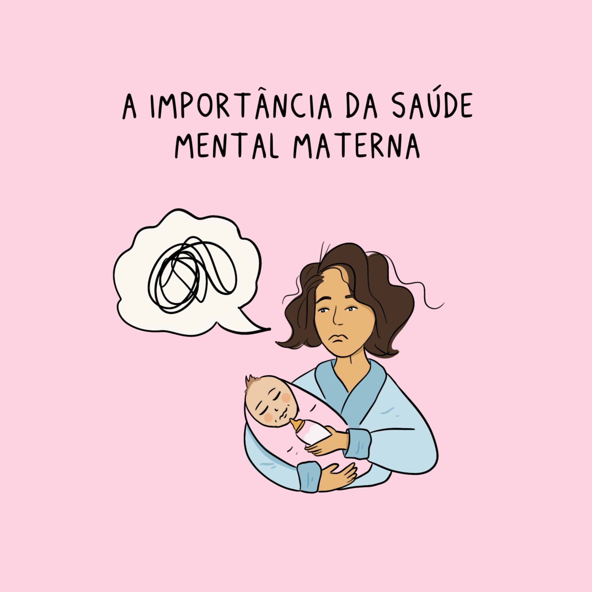 A importância da saúde mental materna - Studio Pipoca