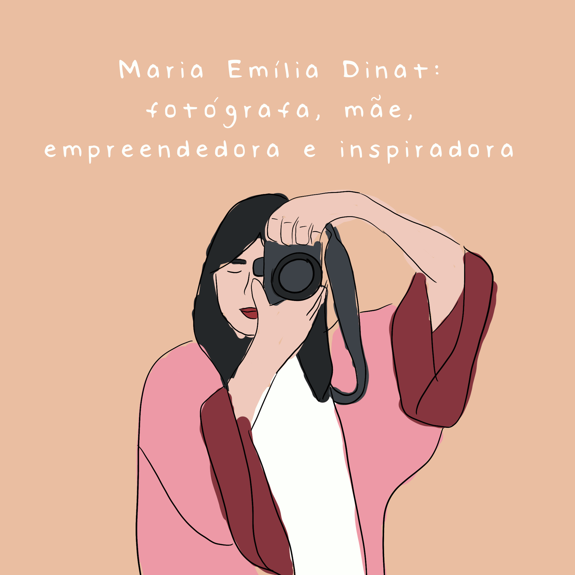 Maria Emília Dinat – fotógrafa, mãe, empreendedora e inspiradora - Studio Pipoca