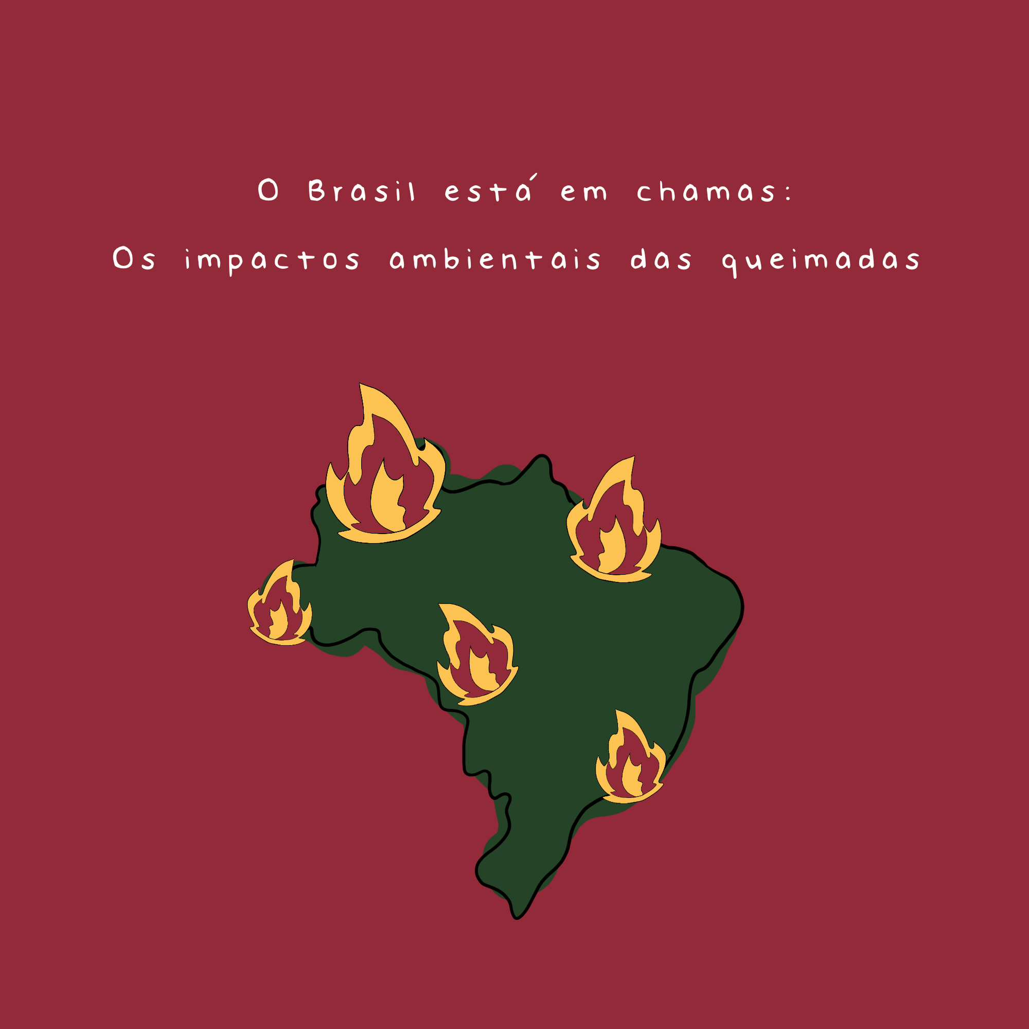 O Brasil está em chamas – Os impactos ambientais das queimadas - Studio Pipoca