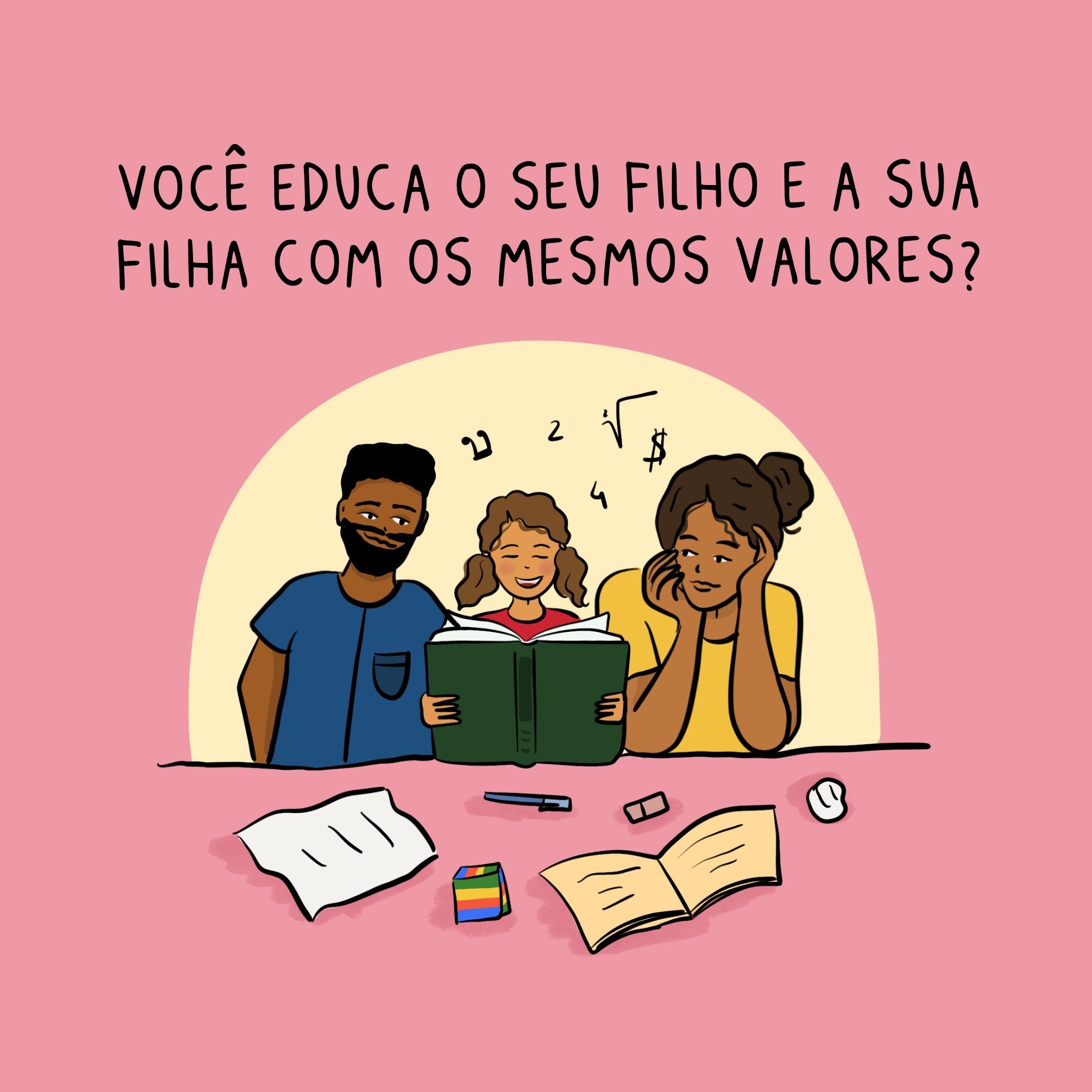 Você educa seu filho e sua filha com os mesmos valores? - Studio Pipoca