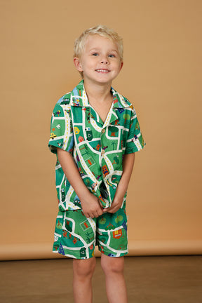 Bermuda Infantil Là Na Minha Cidade