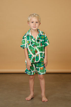 Camisa Infantil Là Na Minha Cidade