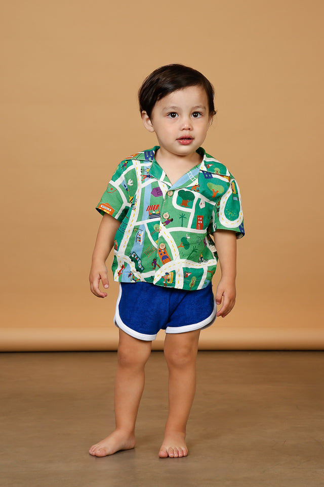 Camisa Infantil Là Na Minha Cidade