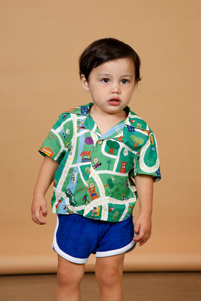 Camisa Infantil Là Na Minha Cidade