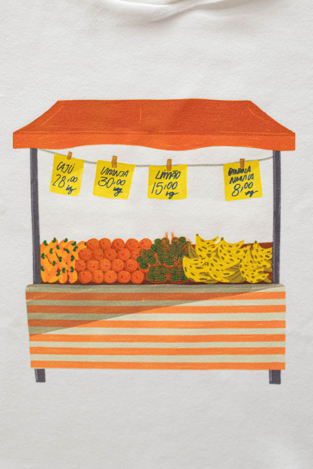 Conjunto Infantil Barraca de Frutas Laranja