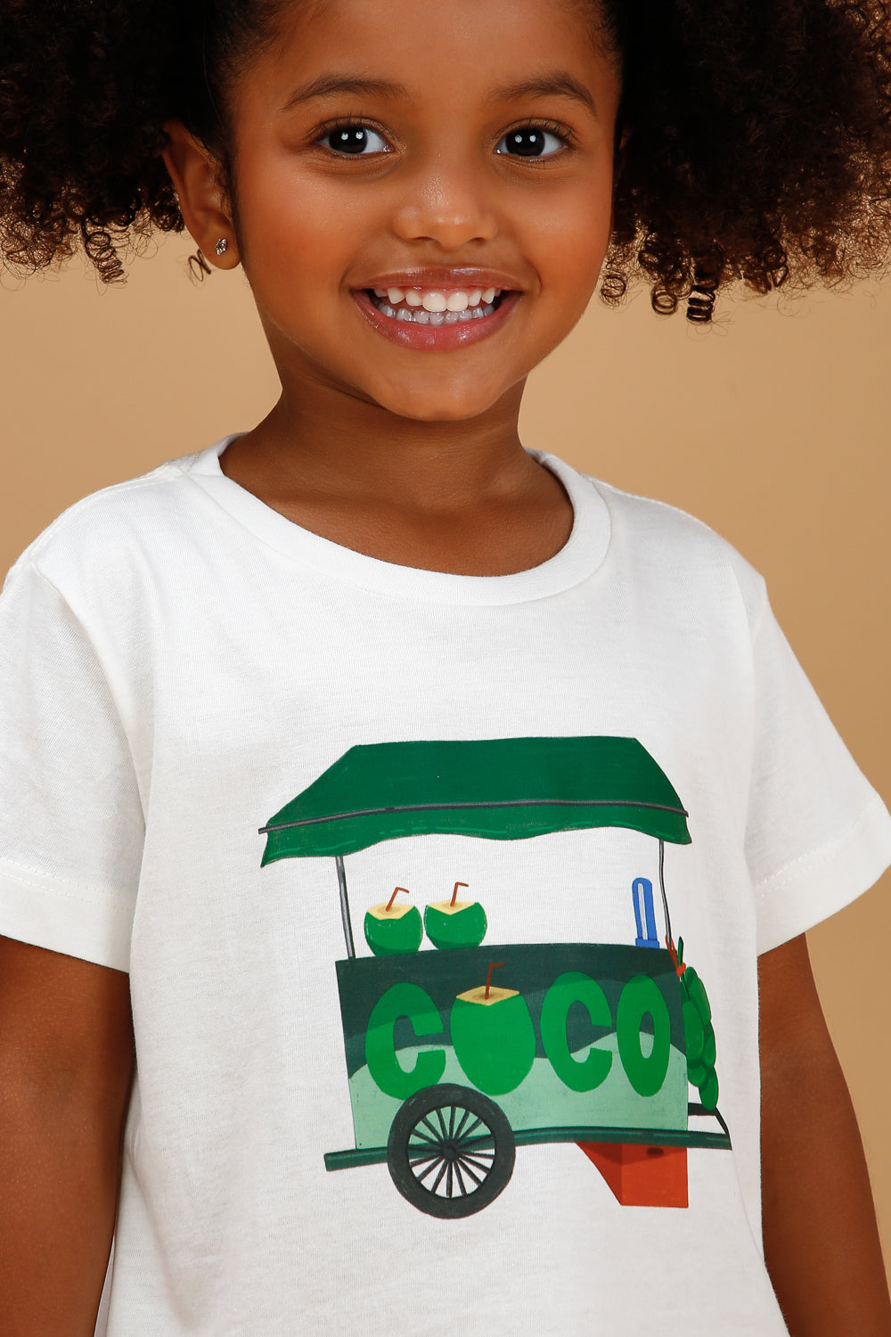 Conjunto Infantil Carrinho de Coco Verde