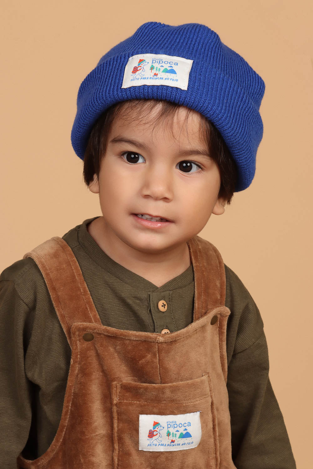 Gorro Marinheiro Bebê Azul
