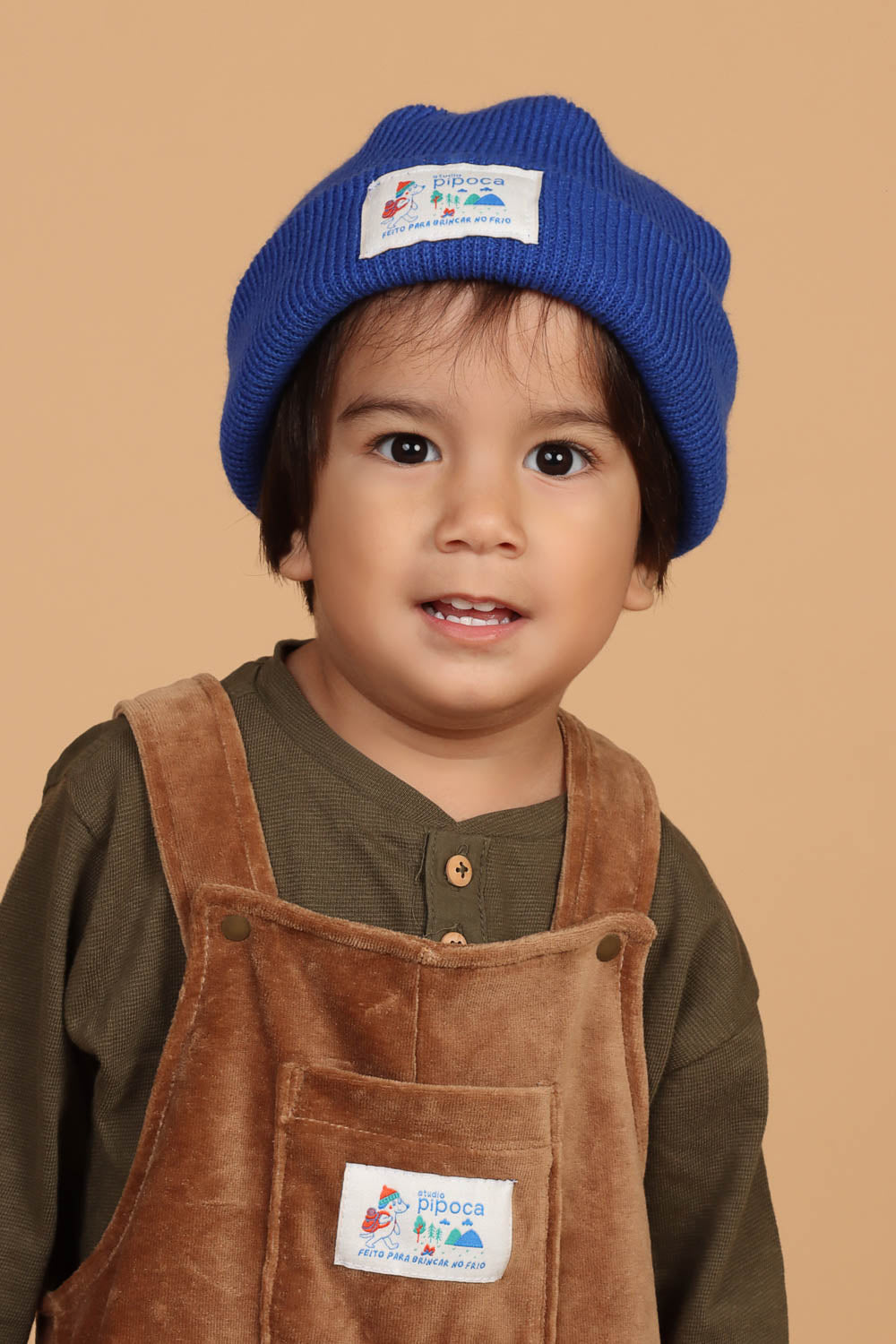 Gorro Marinheiro Bebê Azul