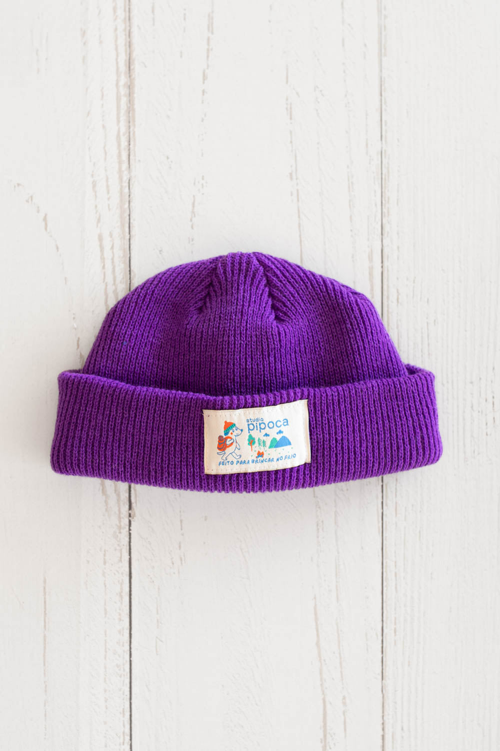 Gorro Marinheiro Bebê Roxo