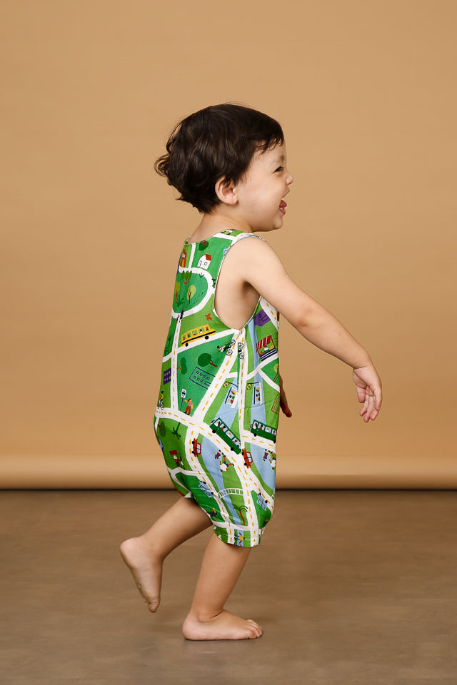 Jardineira Bebê Là Na Minha Cidade