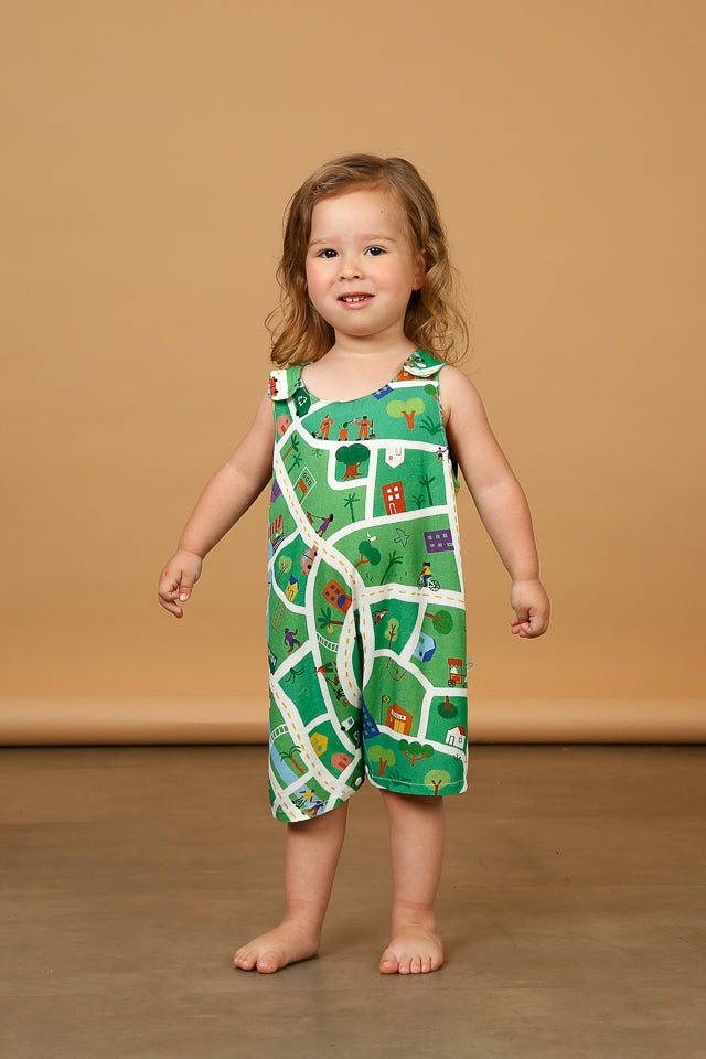 Jardineira Bebê Là Na Minha Cidade