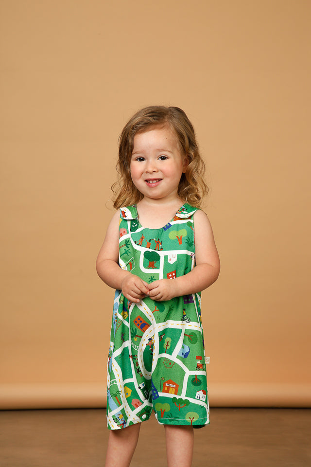 Jardineira Bebê Là Na Minha Cidade