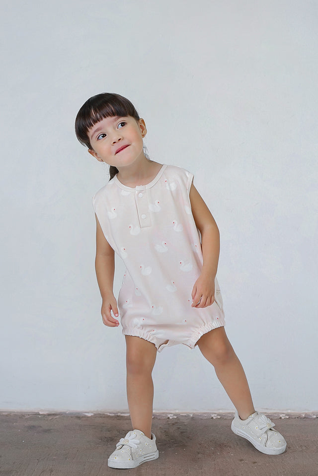 Macaquinho Bebê Segunda Chance Cisnes