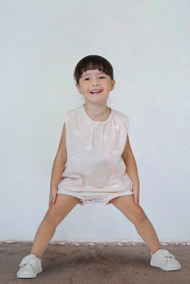 Macaquinho Bebê Segunda Chance Cisnes