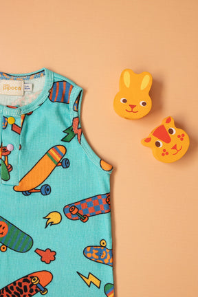 Macaquinho Bebê Segunda Chance Skate