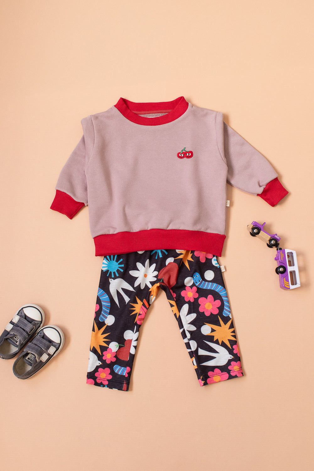 Suéter Bebê Segunda Chance Cerejas