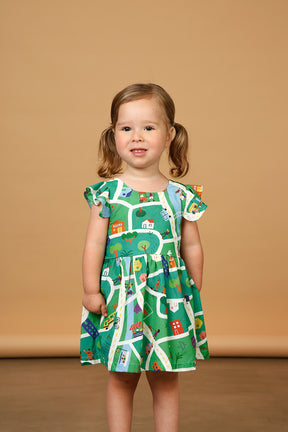 Vestido Bebê Là Na Minha Cidade