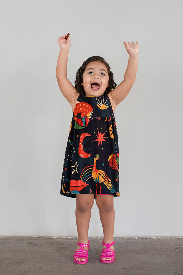 Vestido Infantil Segunda Chance Cerrado