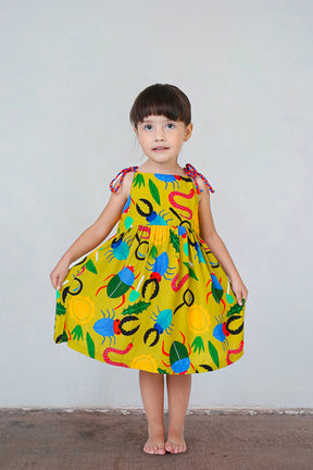 Vestido Infantil Segunda Chance Insectos