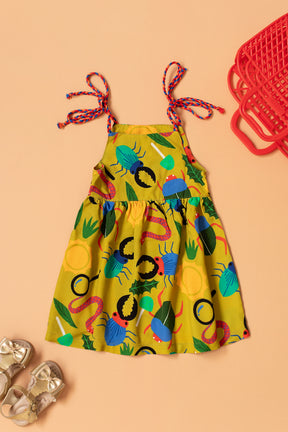 Vestido Infantil Segunda Chance Insectos