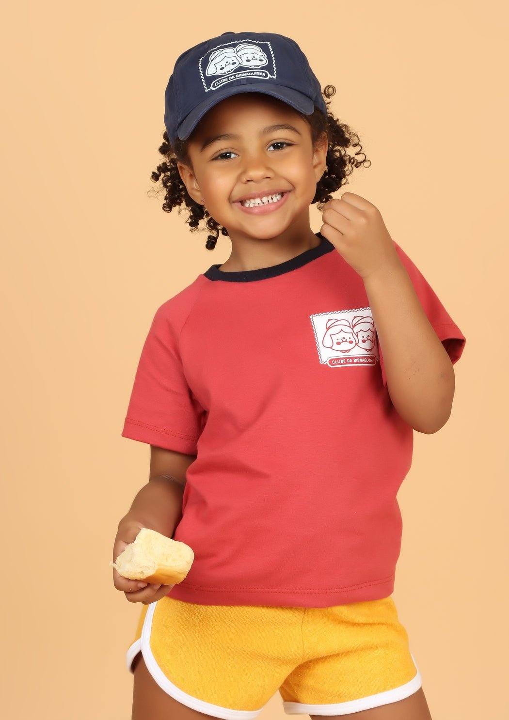 Boné Infantil Azul Marinho "Clube da Bisnaguinha" boné Studio Pipoca