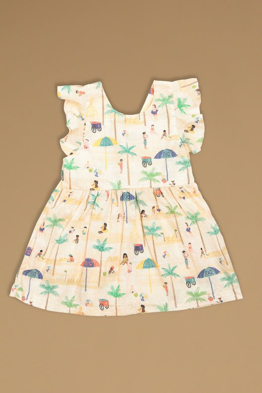 Vestido Infantil Praia no Rio Vestido Studio Pipoca