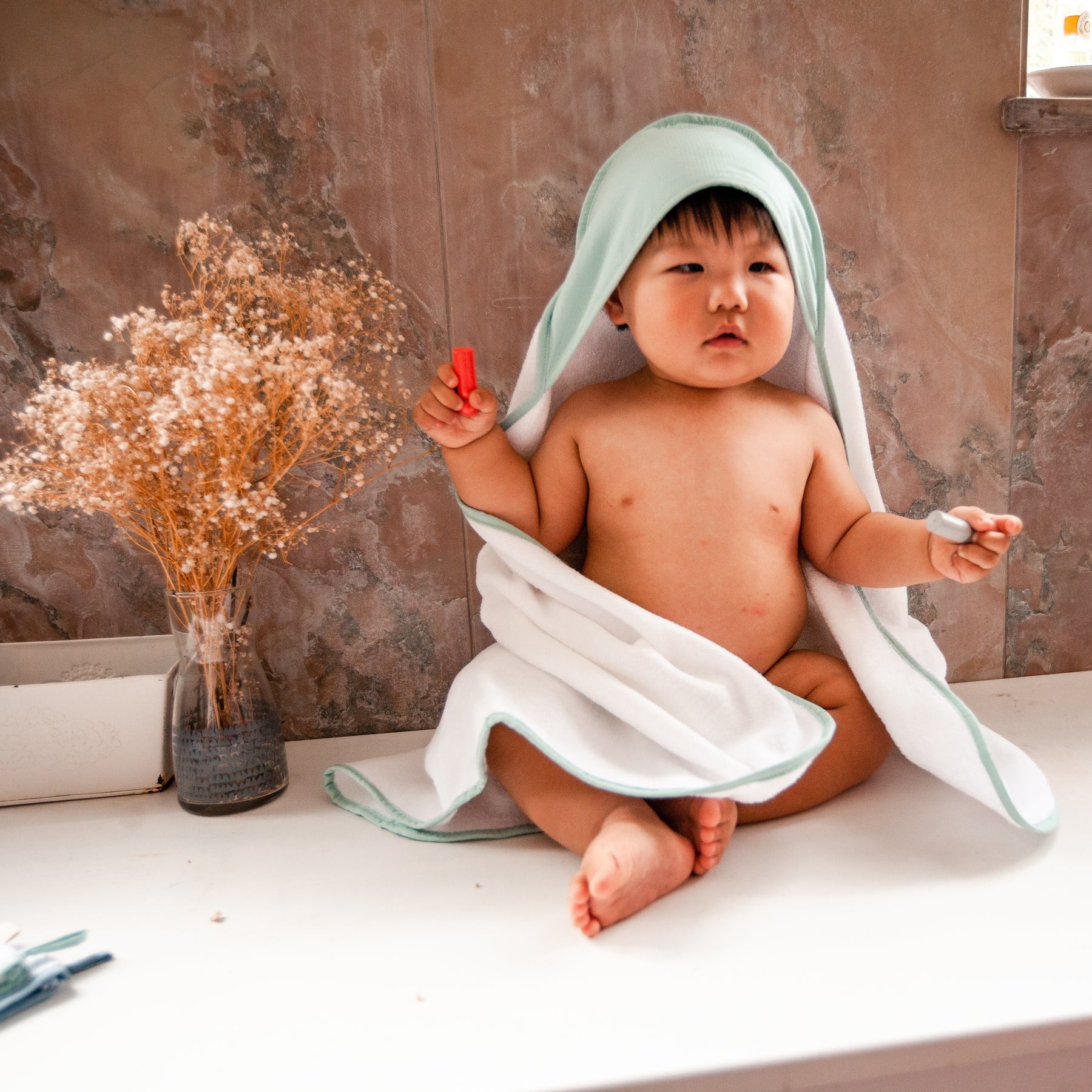Toalha de Banho Bebê Celadon (até 1 ano)