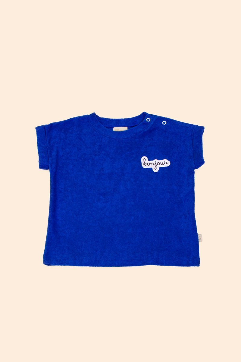 camiseta atoalhada bebê Camiseta Studio Pipoca