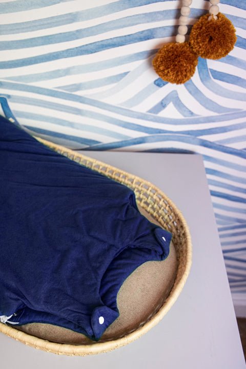 Saco de Dormir Mini Inverno Azul Saco de dormir para bebês Studio Pipoca