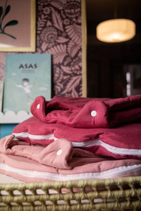 Saco de Dormir Mini Inverno Rosa Saco de dormir para bebês Studio Pipoca